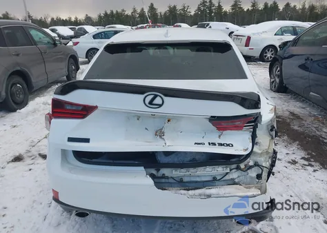 2016 Lexus Is 300 из США, поврежденный, VIN JTHCM1D22G5006641